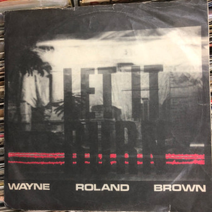 Wayne Roland Brown – Let It Burn (VG+/VG)