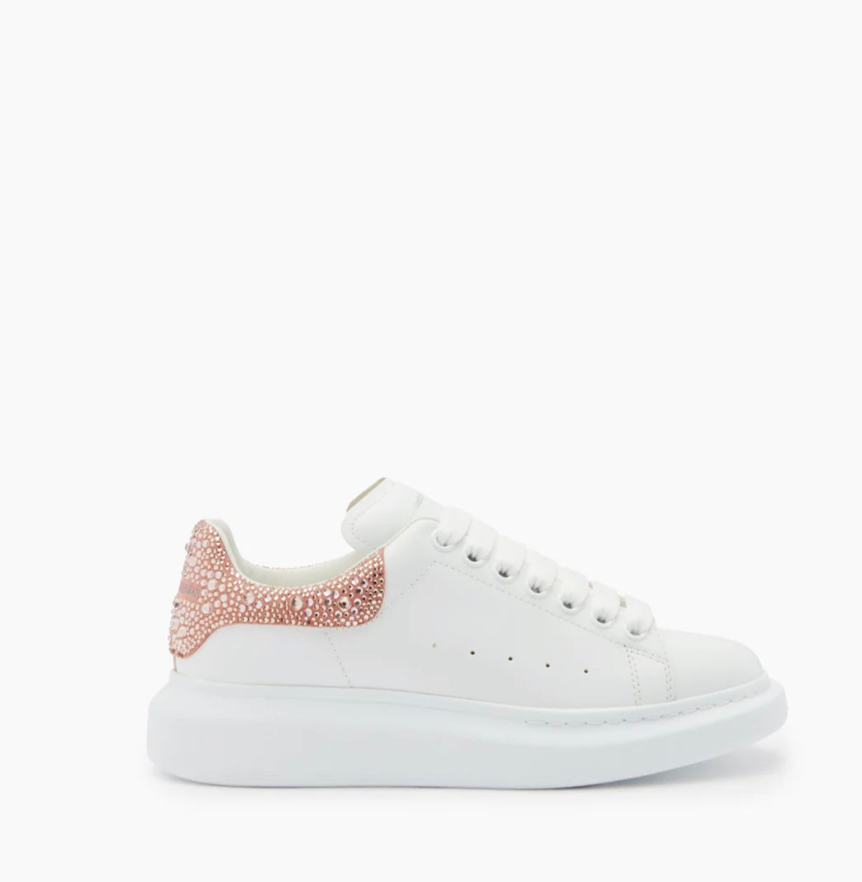 ALEXANDER MCQUEEN CON STRASS ROSA CHIARO