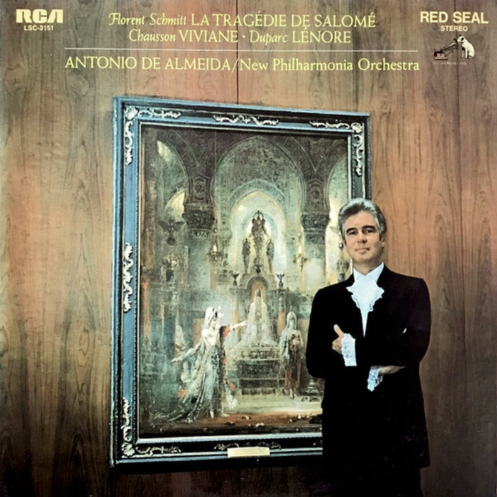 Florent Schmitt, Ernest Chausson, Henri Duparc, Antonio De Almeida, New Philharmonia Orchestra – La Tragédie De Salomé / Viviane / Lénore (VG+/VG)