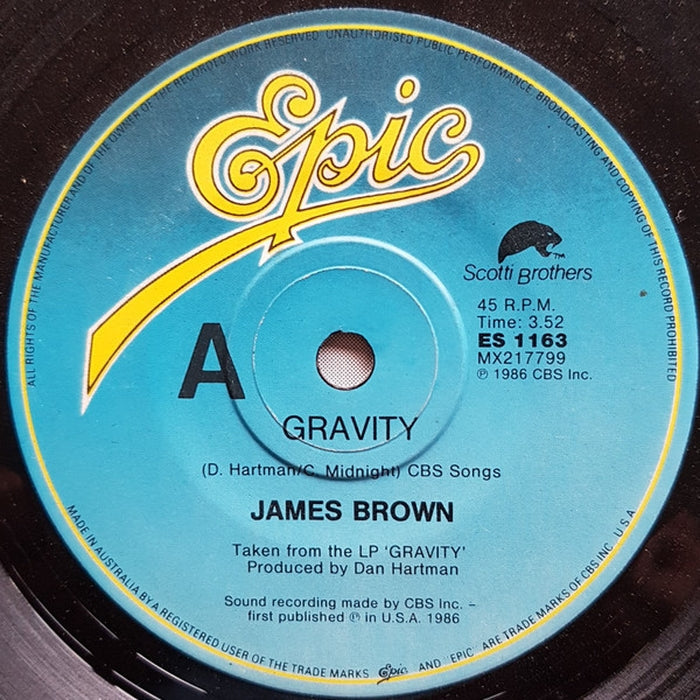 James Brown – Gravity (E/Generic)