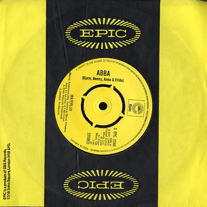 ABBA, Björn & Benny, Agnetha & Anni-Frid – Waterloo (VG+/Generic)