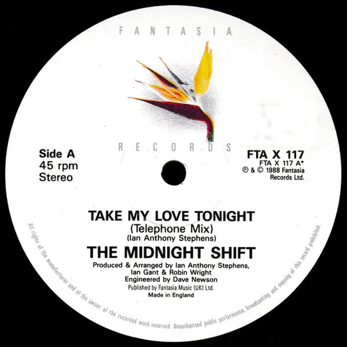 The Midnight Shift – Take My Love Tonight (G+/Generic)