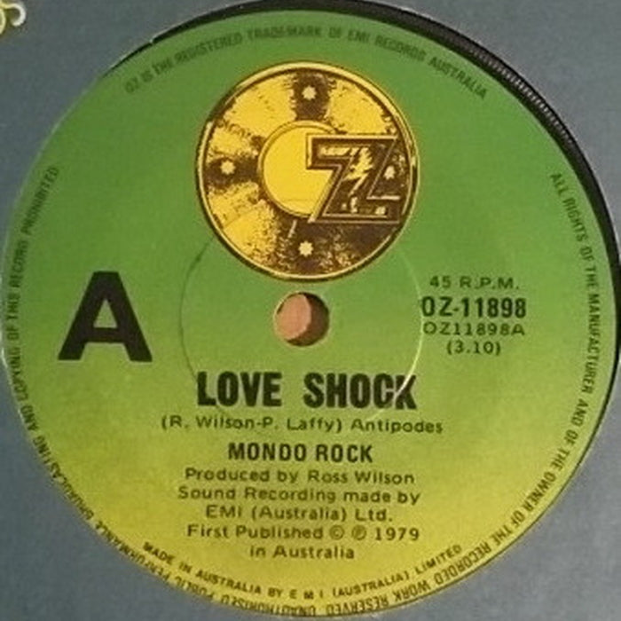 Mondo Rock – Love Shock (VG+/Generic)