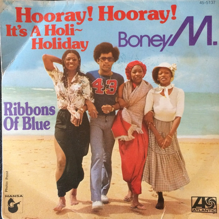 Boney M. – Hooray! Hooray! It's A Holi-Holiday (VG+/VG+)