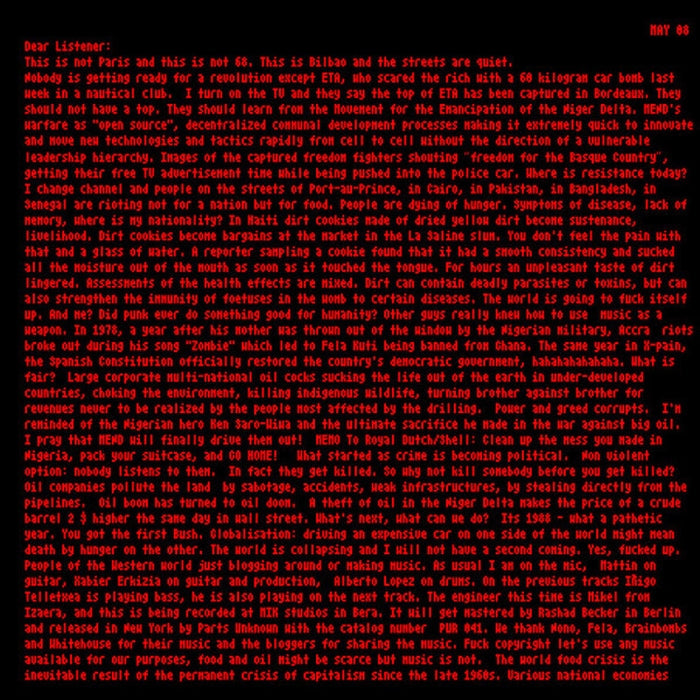 Billy Bao – May 08 (VG+/VG+)