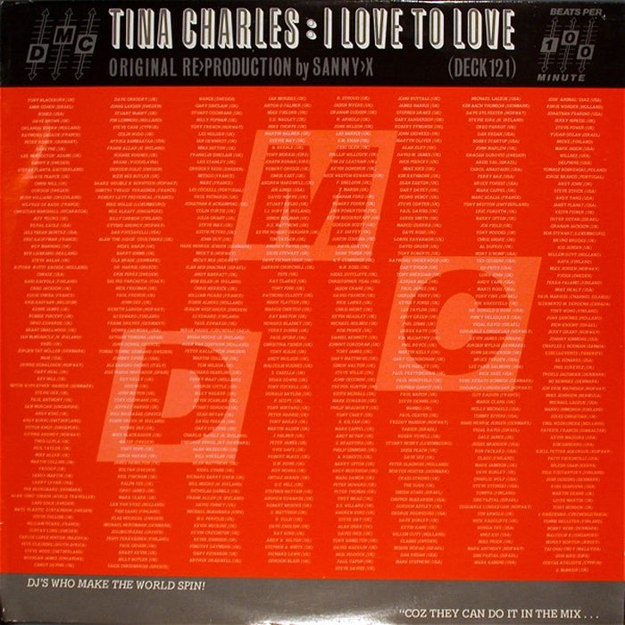 Tina Charles, Biddu Orchestra – I Love To Love '91 / Sunburn (VG+/VG)