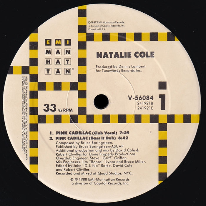 Natalie Cole – Pink Cadillac (E/Generic)
