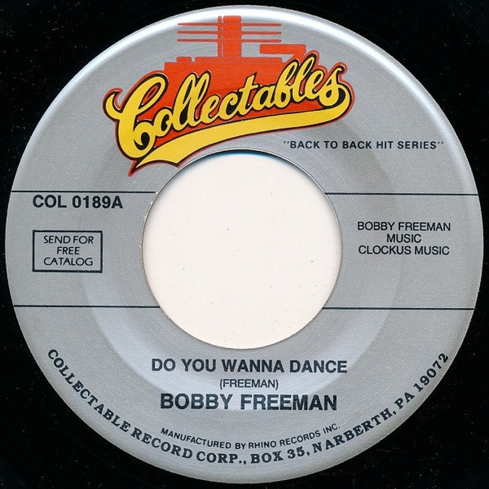 Bobby Freeman – Do You Wanna Dance / Betty Lou Got A New Pair Of Shoes (VG+/Generic)