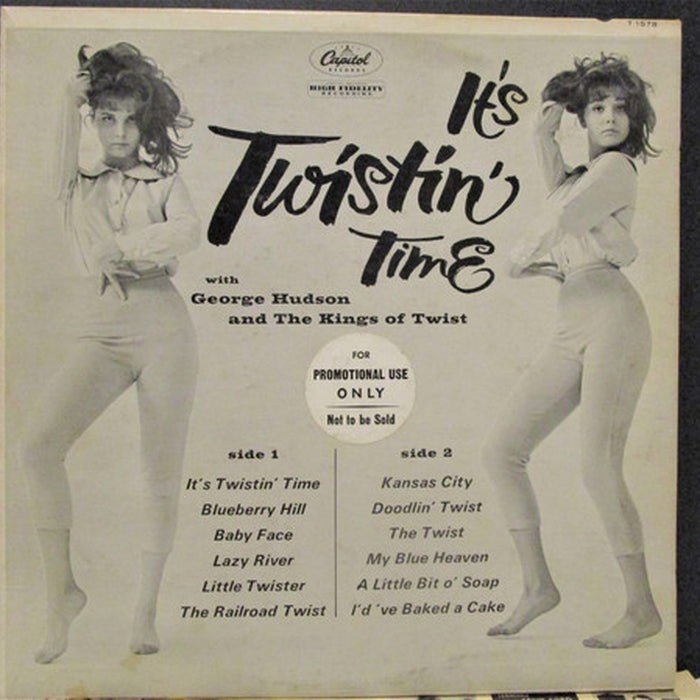George Hudson, The Kings Of Twist – It's Twistin' Time (VG+/VG)