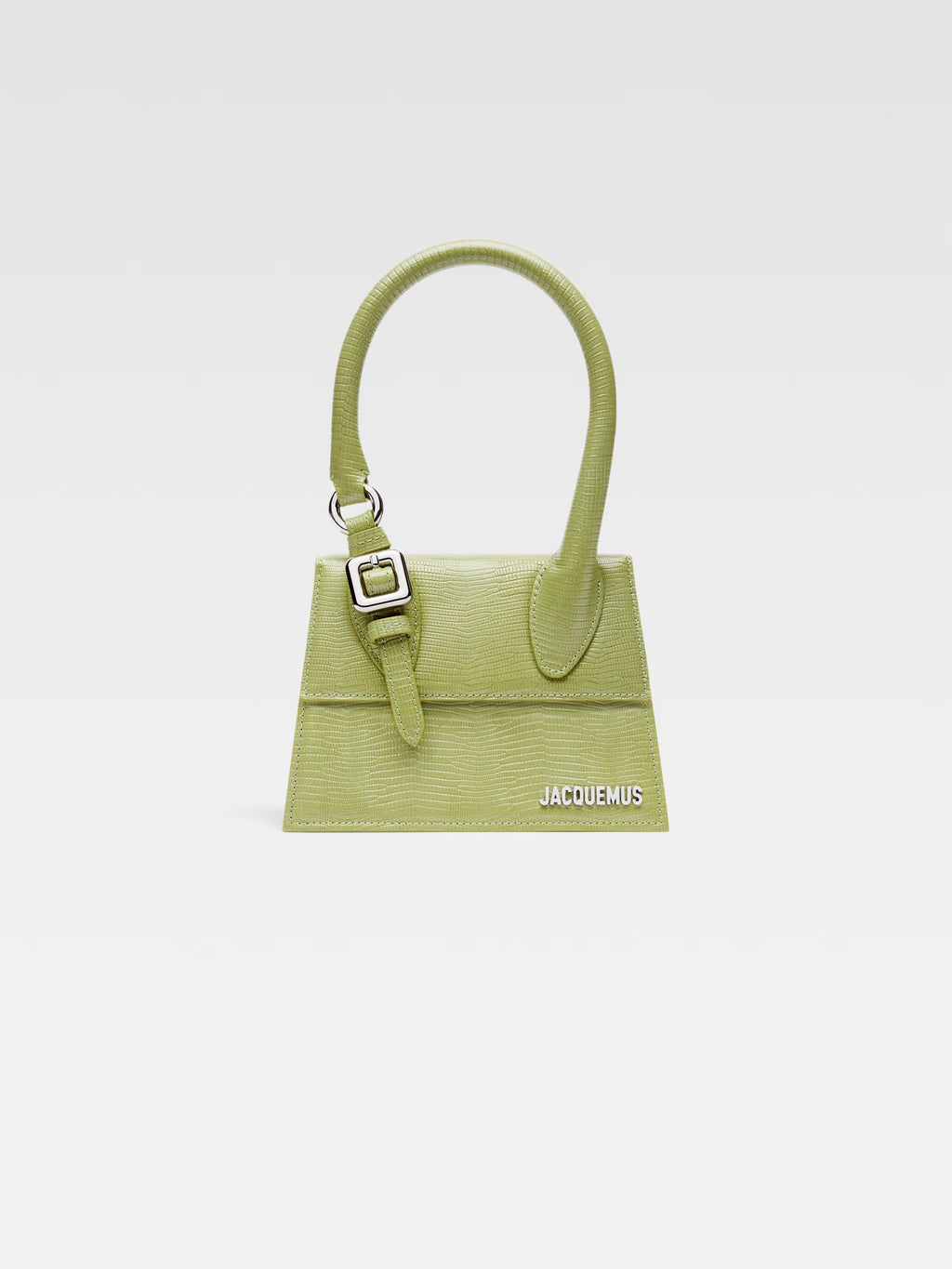 Jacquemus Le Chiquito Moyen Lime Con Fibia