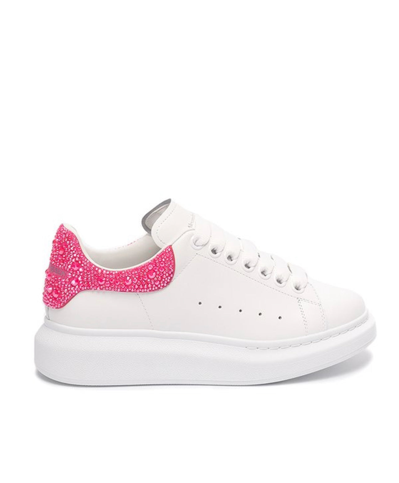 ALEXANDER MCQUEEN CON STRASS ROSA