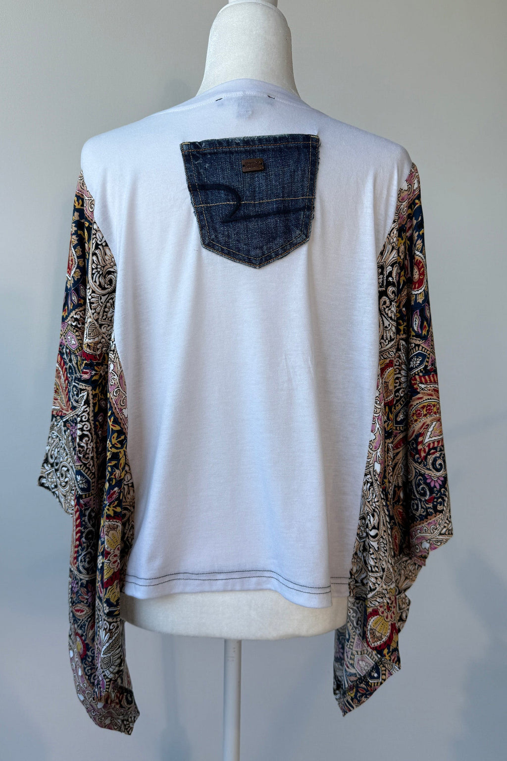 Brittney Mix & Match Tee White Floral