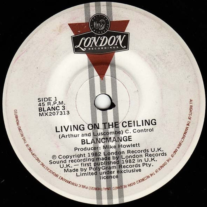Blancmange – Living On The Ceiling (VG+/Generic)