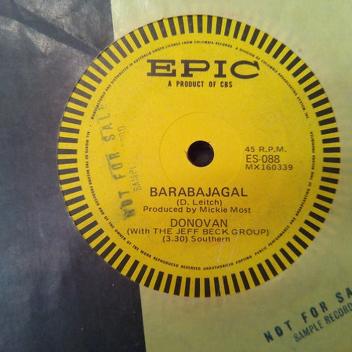 Donovan, Jeff Beck Group – Barabajagal (VG+/Generic)
