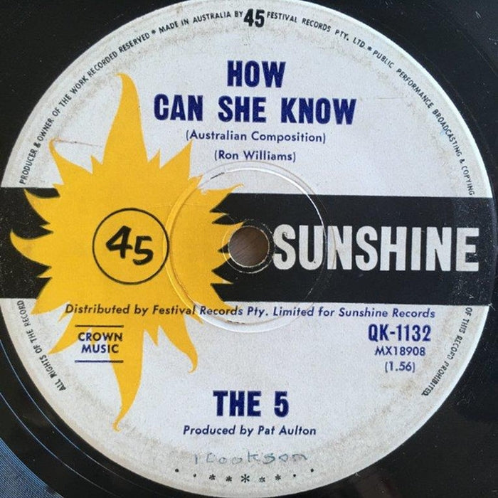 The Five – I'll Be There (VG/Generic)
