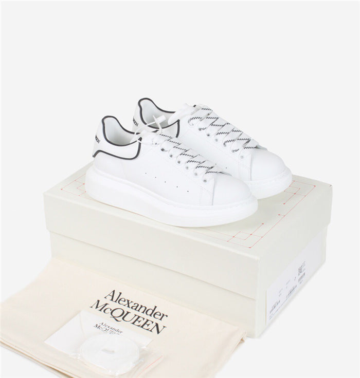 ALEXANDER MCQUEEN BIANCHE CON RETRO STRISCIA NERA