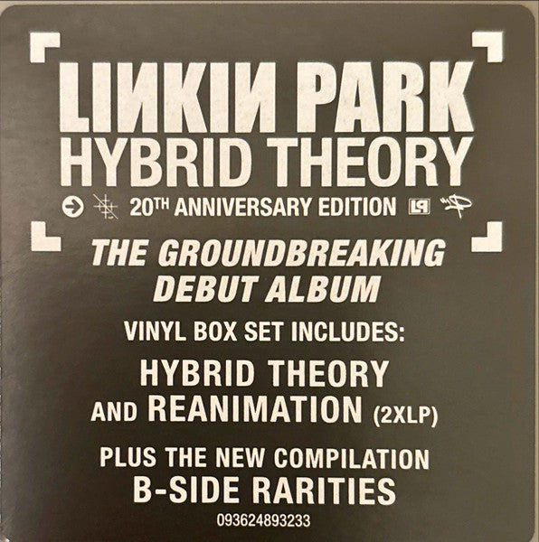 Hybrid Theory: 20th Anniversary (BOXSET) | Mint (M) Mint (M)
