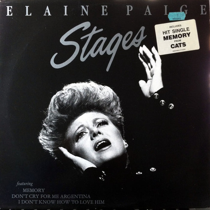 Elaine Paige – Stages (VG+/VG+)