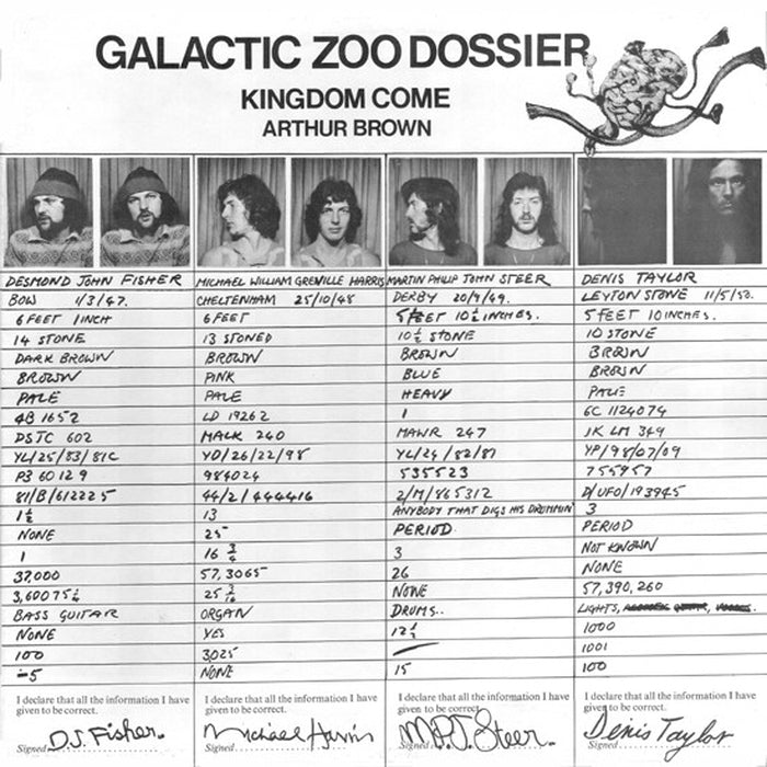 Arthur Brown's Kingdom Come – Galactic Zoo Dossier (E/E)