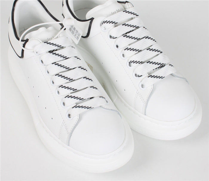 ALEXANDER MCQUEEN BIANCHE CON RETRO STRISCIA NERA