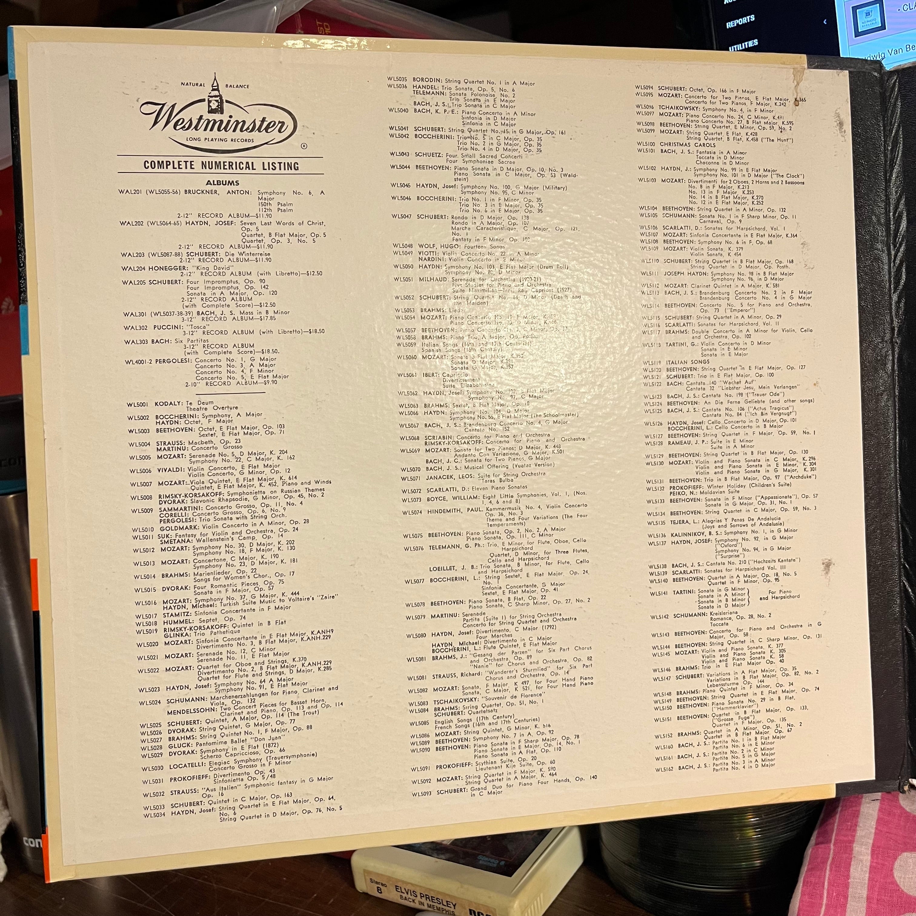The Six Brandenburg Concertos | Excellent (EX) Very Good Plus (VG+)