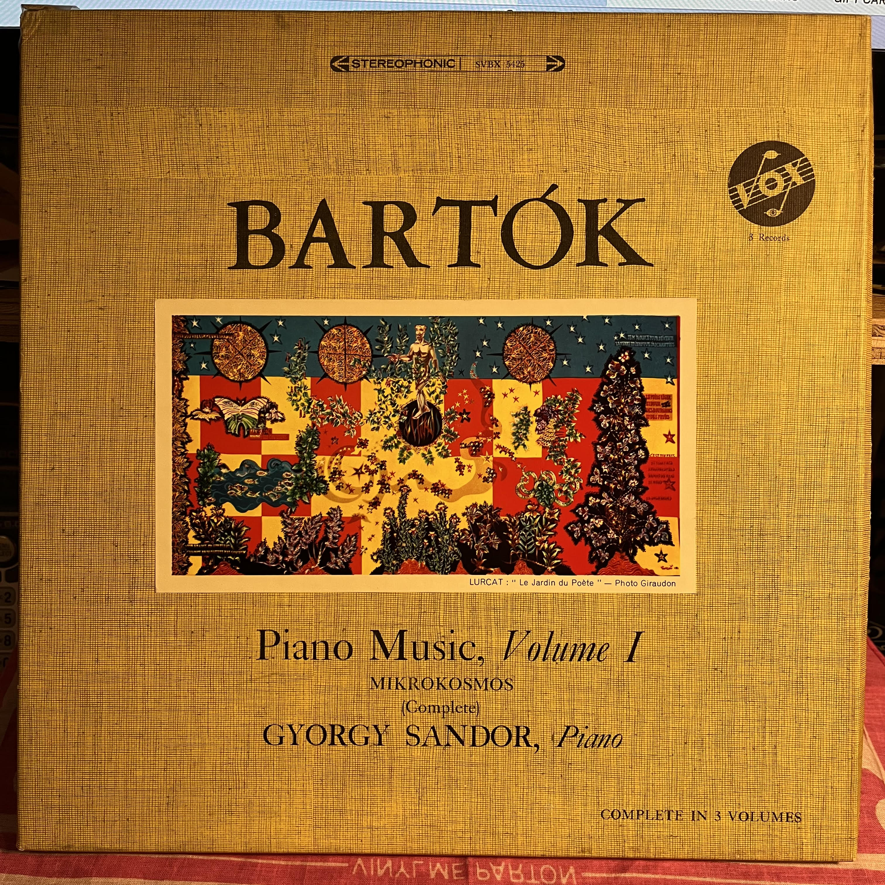Piano Music, Volume I (Mikrokosmos) *3XLP BOX* | Excellent (EX) Very Good Plus (VG+)
