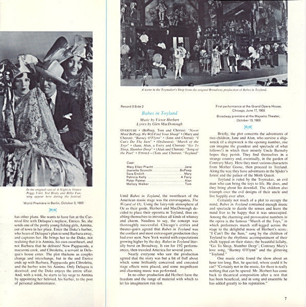 Treasury Of Great Operettas | Near Mint (NM) Very Good (VG)