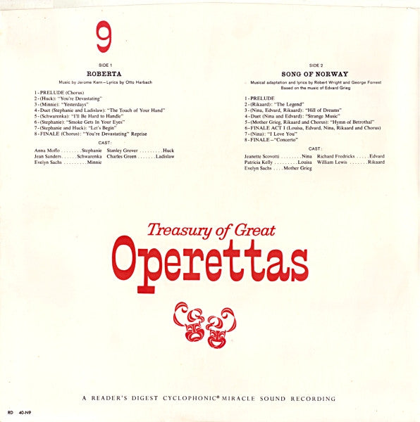 Treasury Of Great Operettas | Near Mint (NM) Very Good (VG)