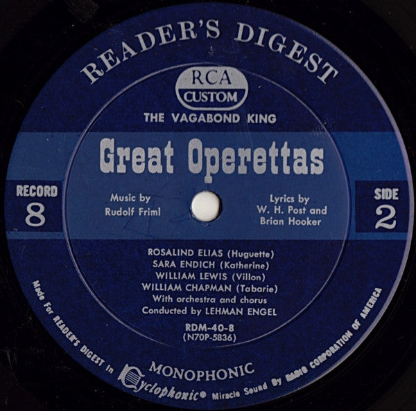 Treasury Of Great Operettas | Near Mint (NM) Very Good (VG)