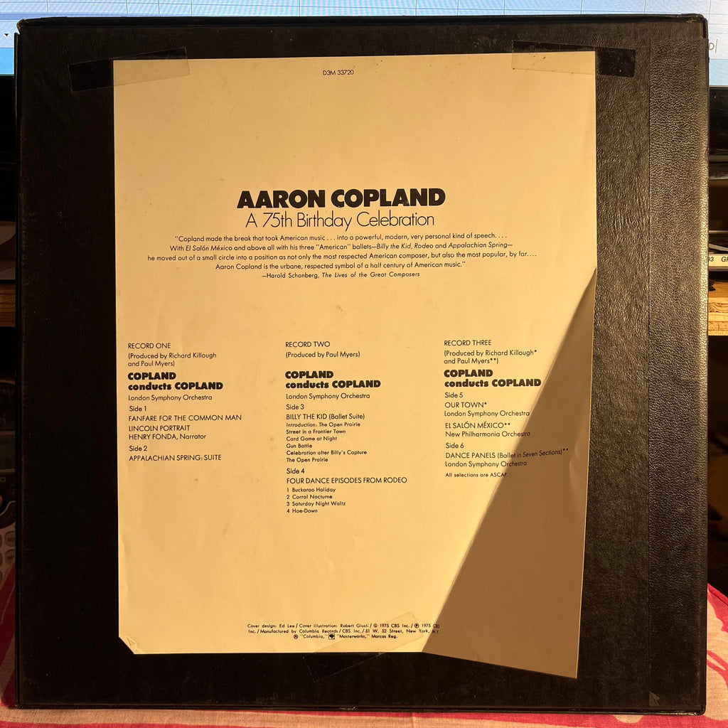 Copland Conducts Copland - A 75th Birthday Celebration | Near Mint (NM) Excellent (EX)