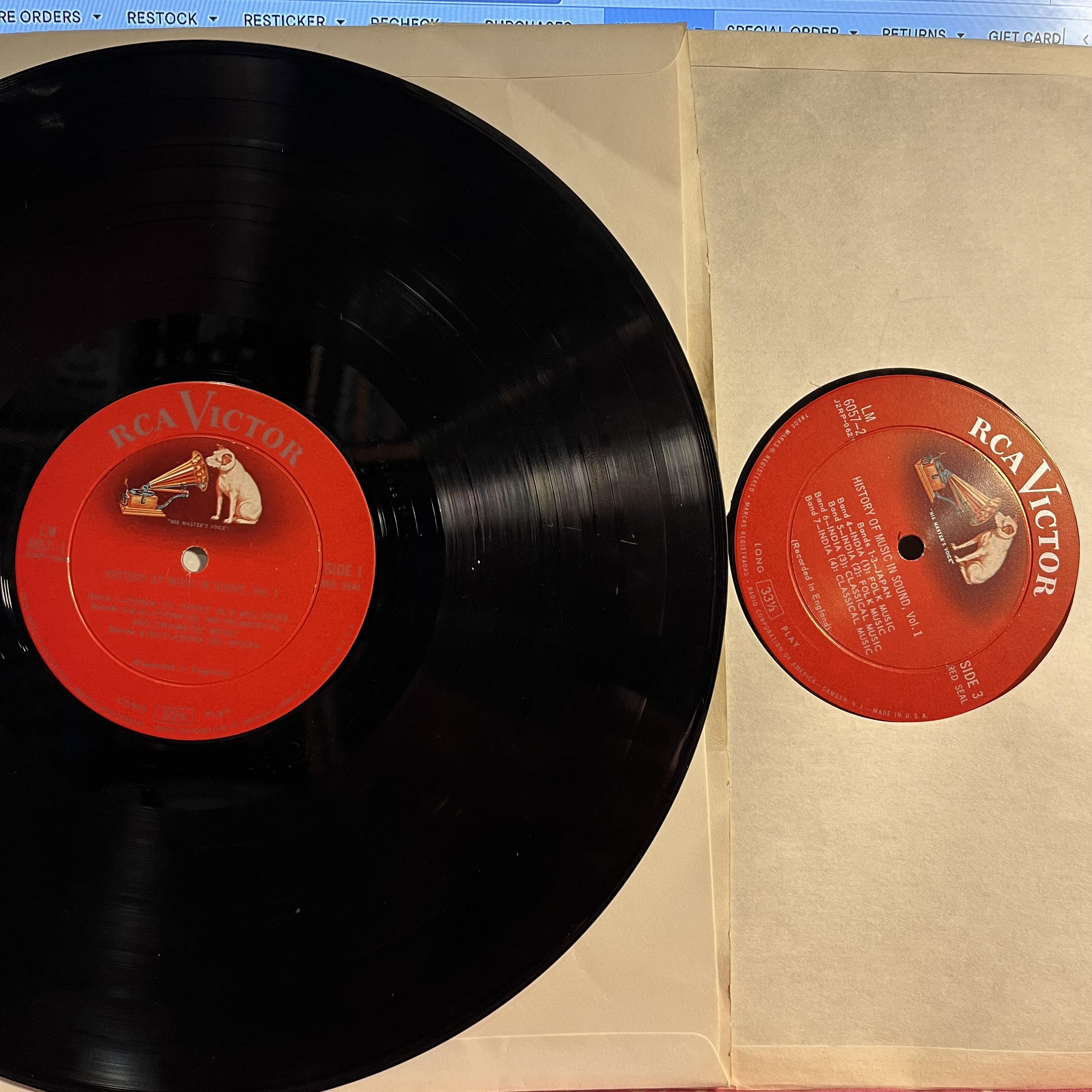 Ancient And Oriental Music | Very Good (VG) Excellent (EX)