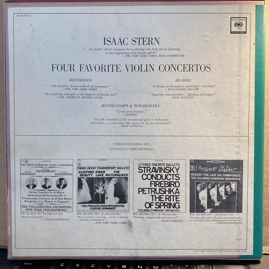 Four Favorite Violin Concertos *BOX* | Near Mint (NM) Near Mint (NM)