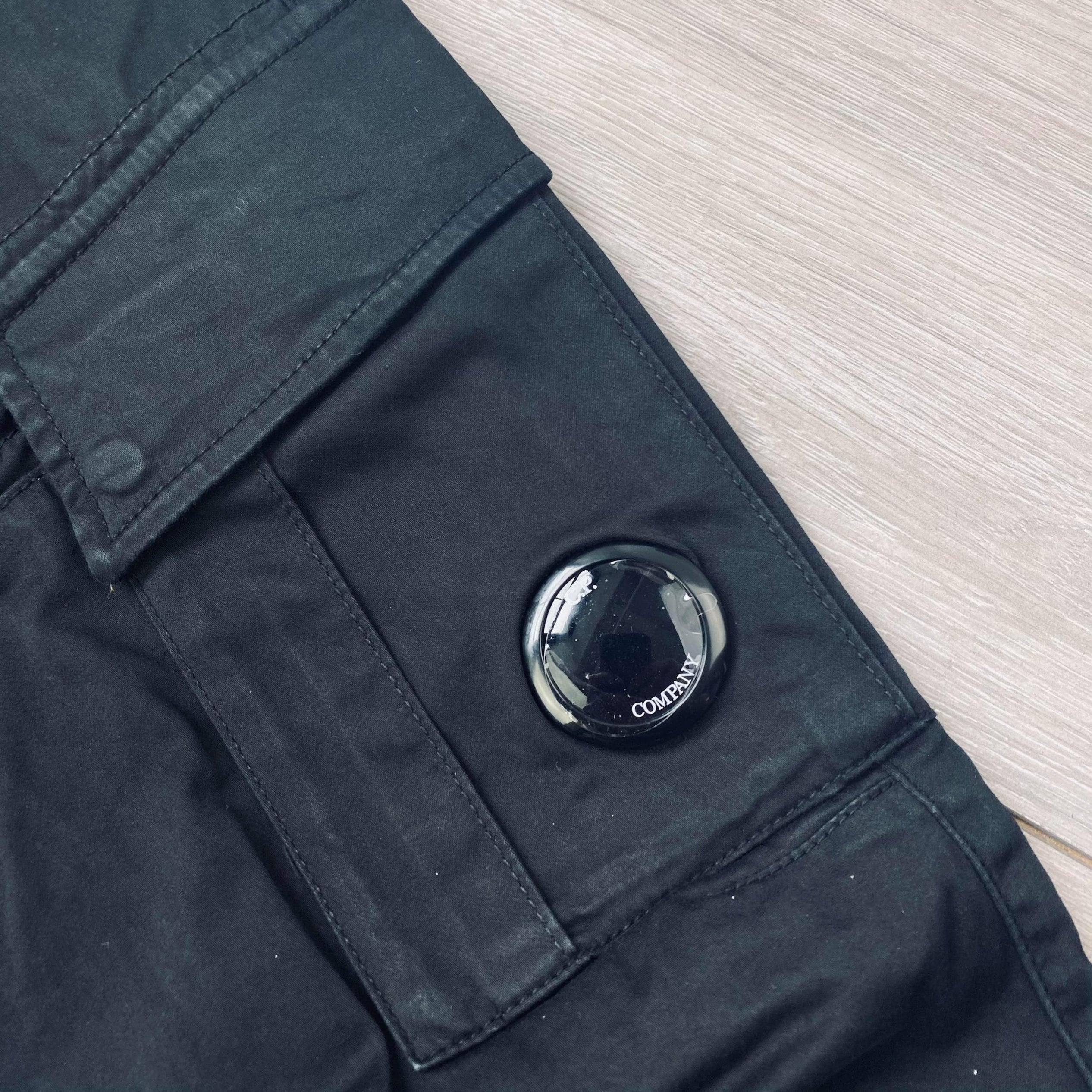 CP Company Cargo Trousers - Black