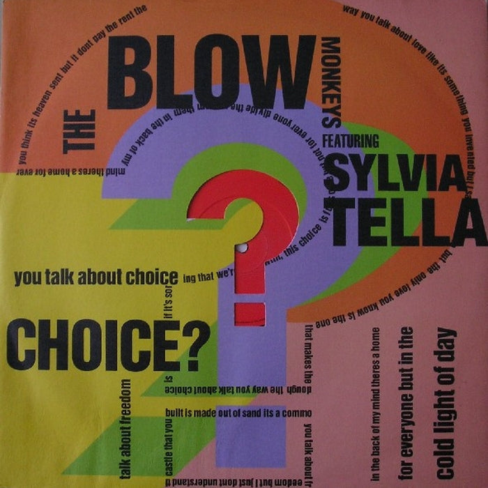 The Blow Monkeys – Choice? (VG+/VG+)