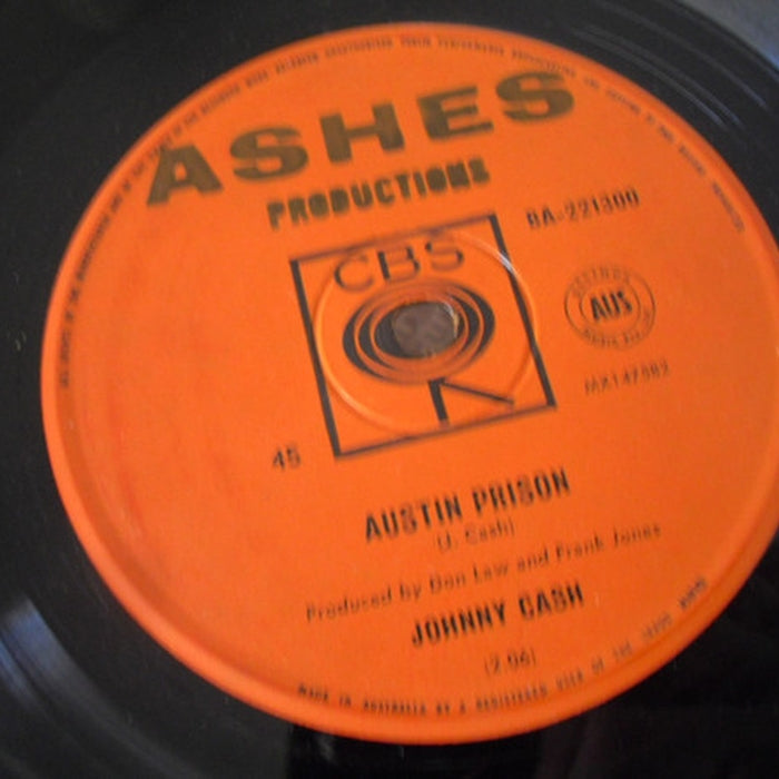 Johnny Cash – Everybody Loves A Nut / Austin Prison (VG+/Generic)