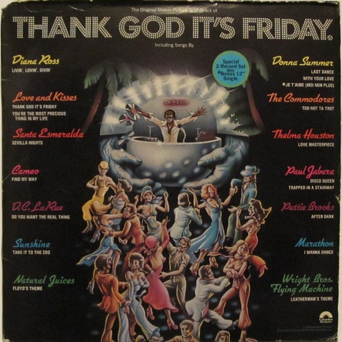 Various – Thank God It's Friday (The Original Motion Picture Soundtrack) (2xLP) (VG+/VG+)