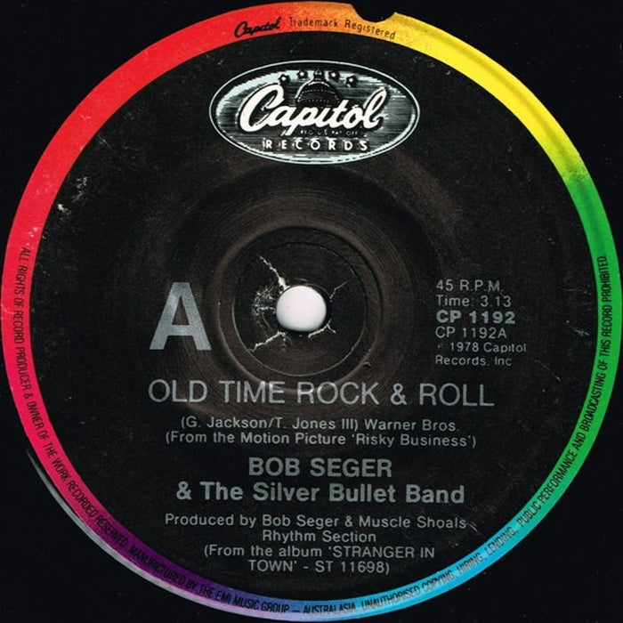Bob Seger And The Silver Bullet Band – Old Time Rock & Roll (VG+/Generic)