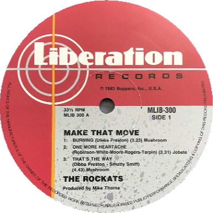 The Rockats – Make That Move (VG/VG+)