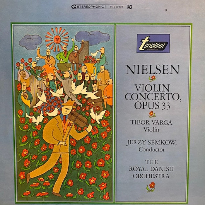 Carl Nielsen, Tibor Varga, Jerzy Semkow, Det Kongelige Kapel – Violin Concerto, Opus 33 (VG+/VG)