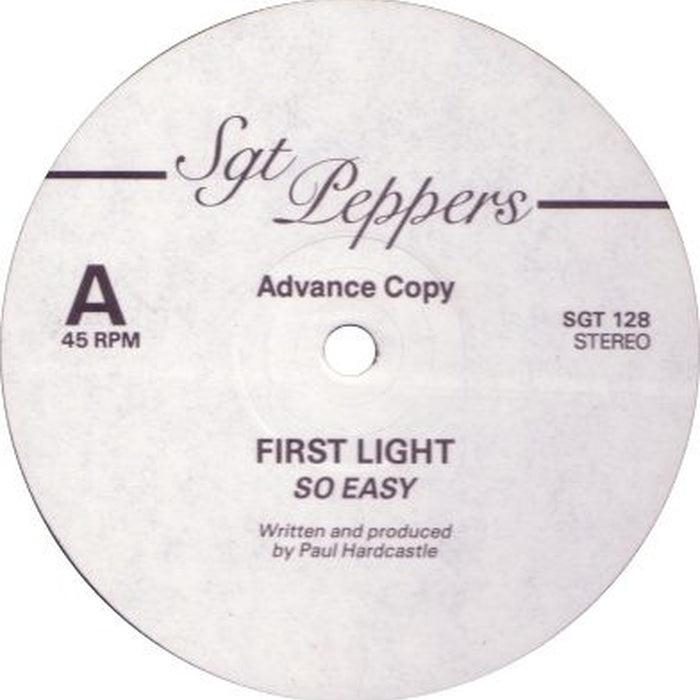 First Light – So Easy (VG+/Generic)