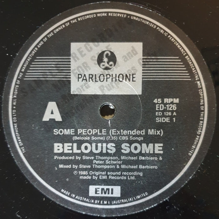 Belouis Some – Some People (E/VG+)