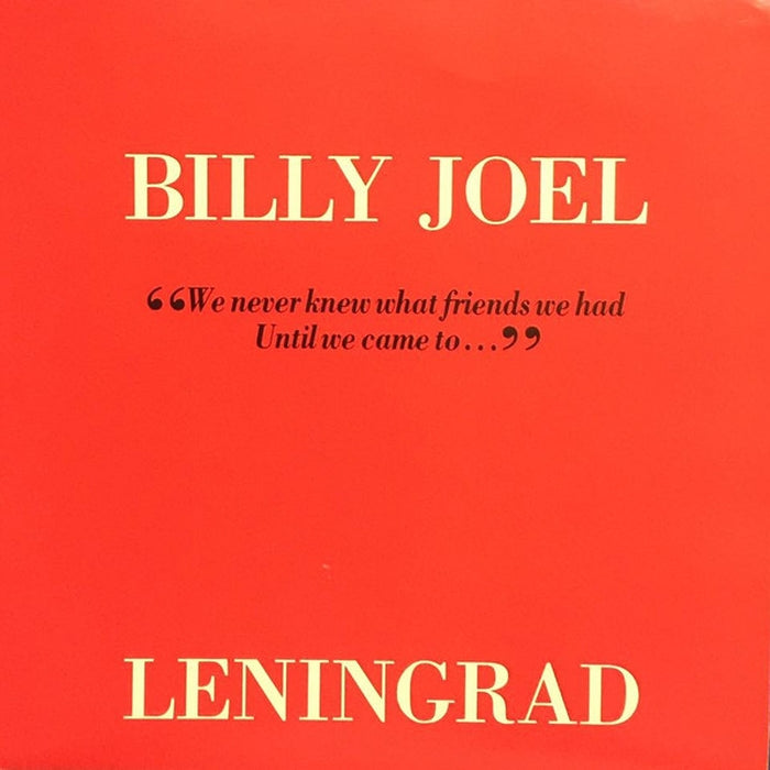 Billy Joel – Leningrad (VG+/VG+)