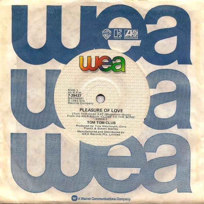 Tom Tom Club – Pleasure Of Love (VG+/Generic)
