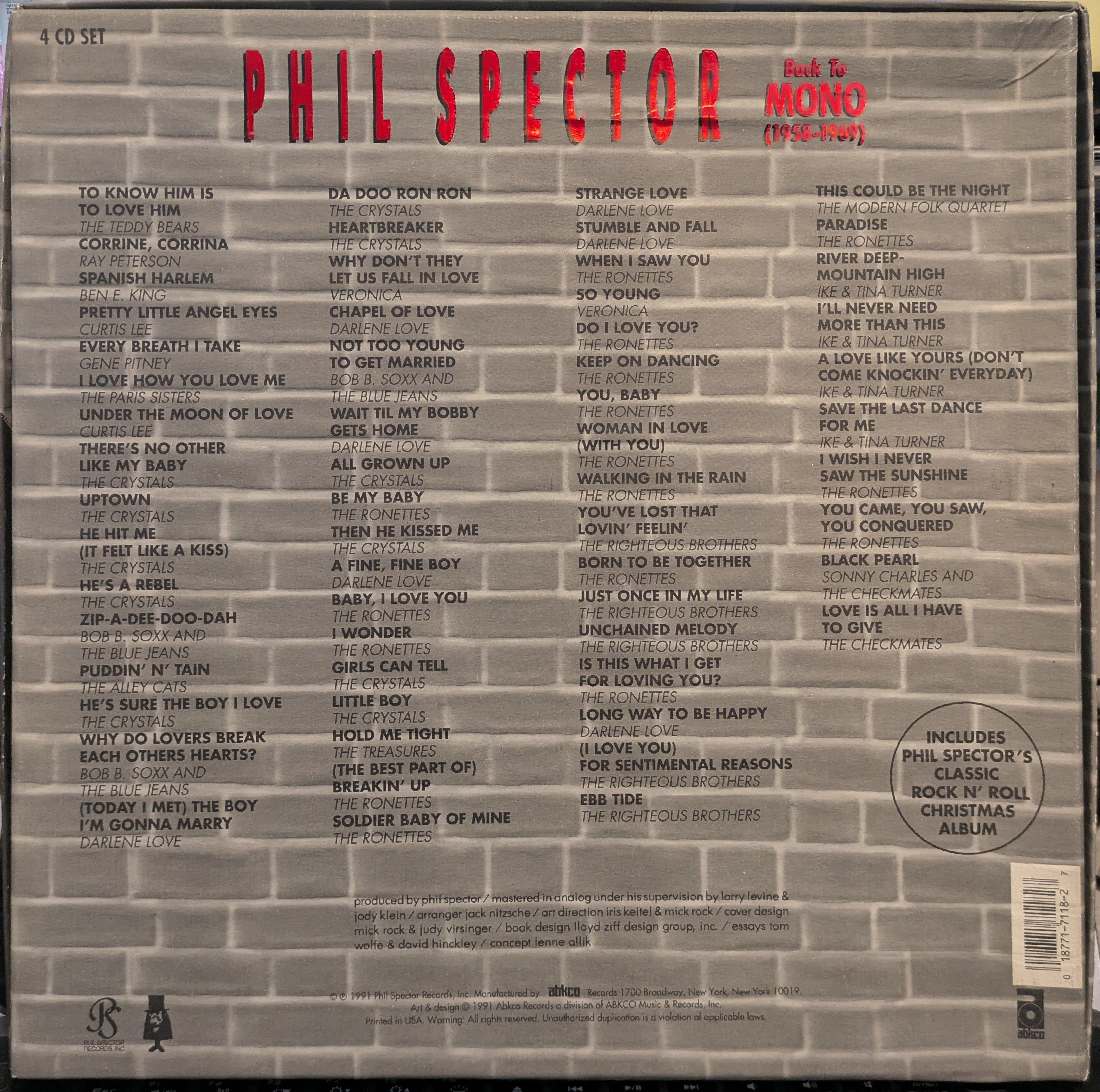 Back To Mono (1958-1969) (CD BOX) | Near Mint (NM) Excellent (EX)