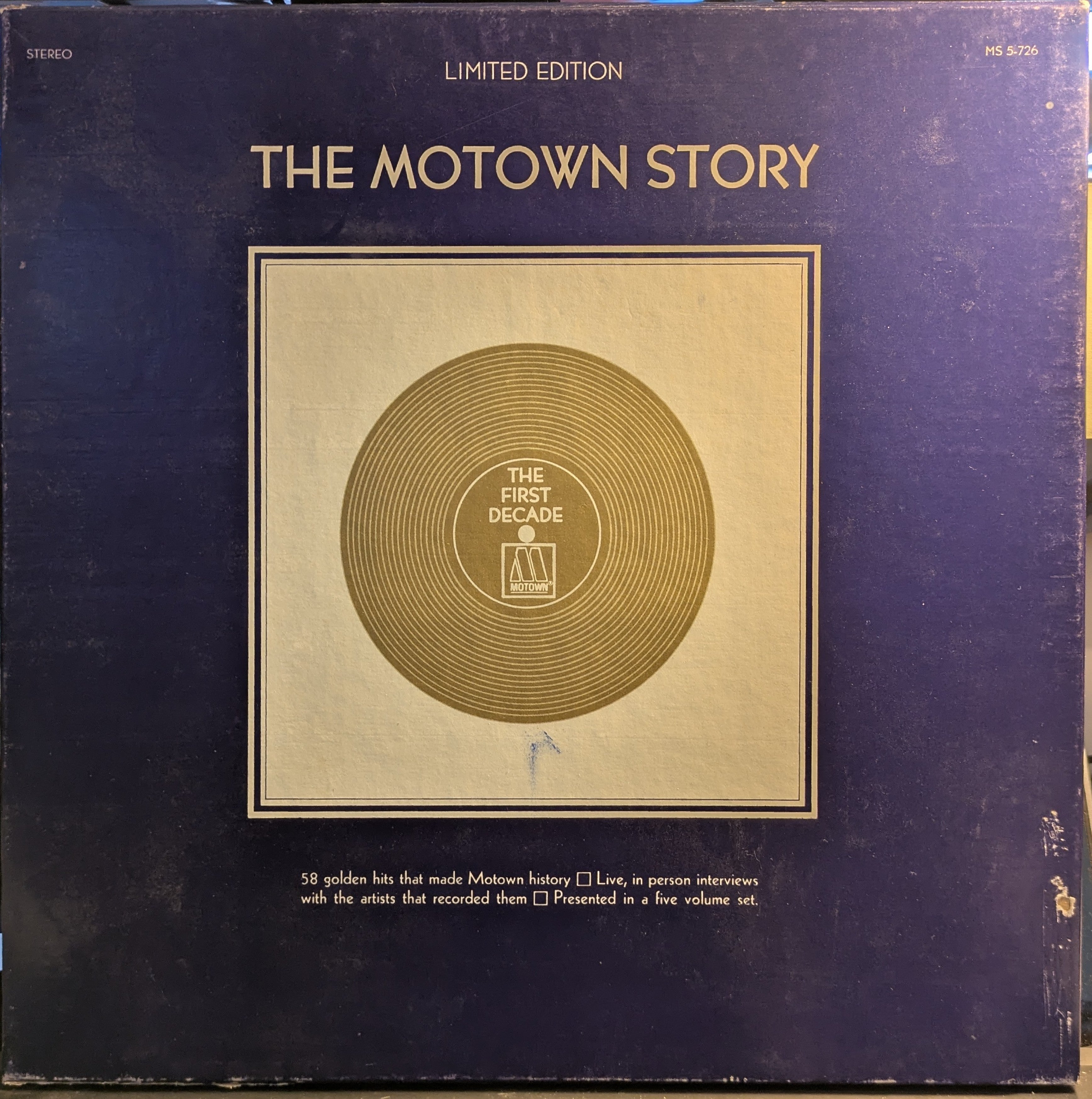 The Motown Story (5xVINYL BOX) | Near Mint (NM) Very Good Plus (VG+)