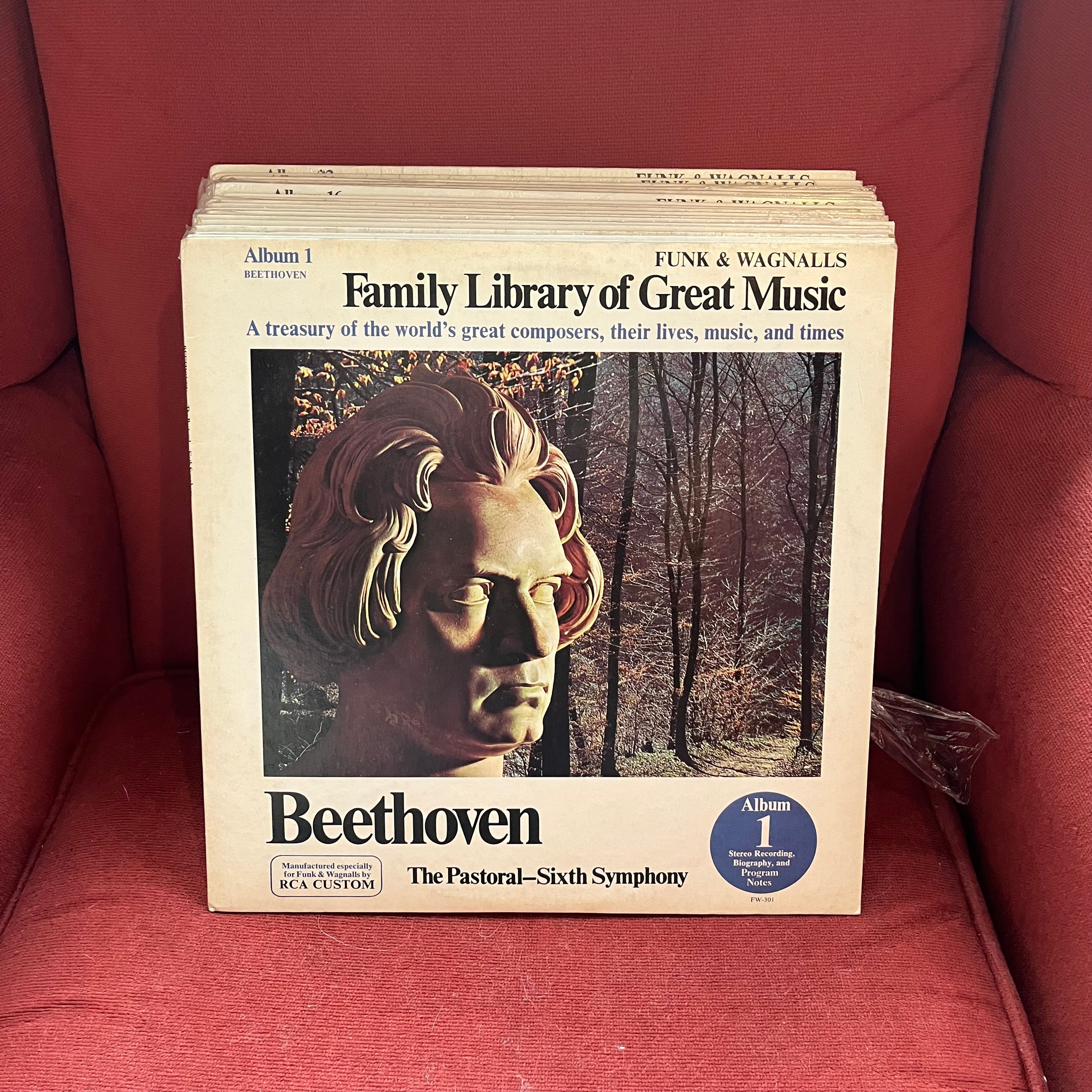 FUNK & WAGNALLS CLASSICAL LIBRARY OF GREAT MUSIC *BOX SET* | Excellent+ (EX+) Excellent+ (EX+)