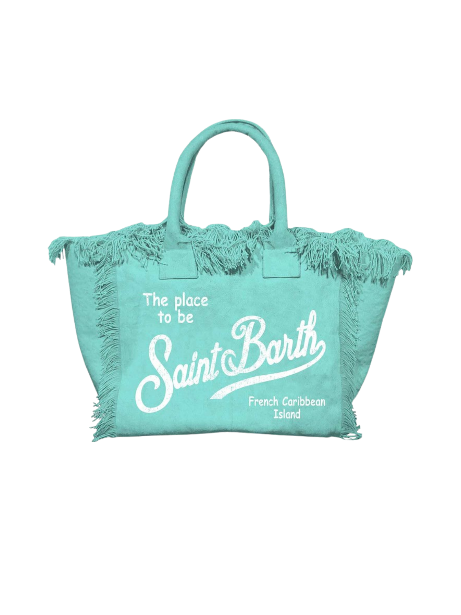Borsa "vanity" Saint Barth turchese