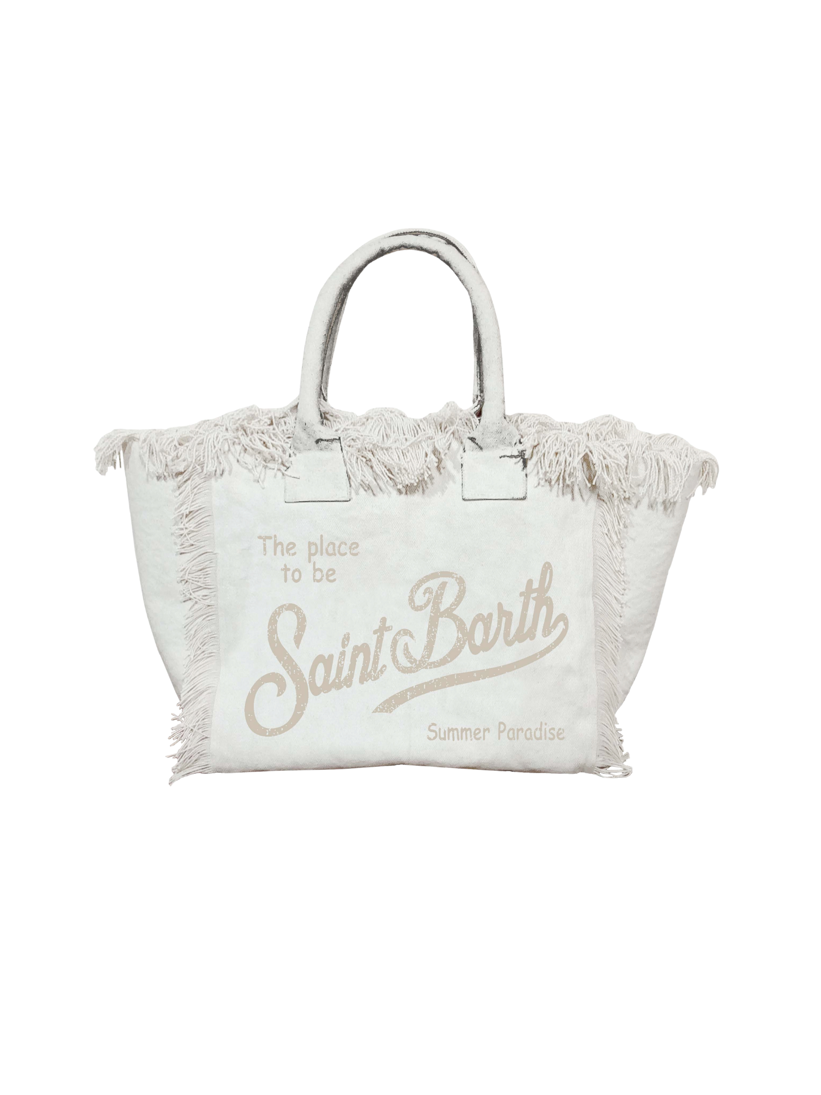 Borsa "vanity" Saint Barth bianca