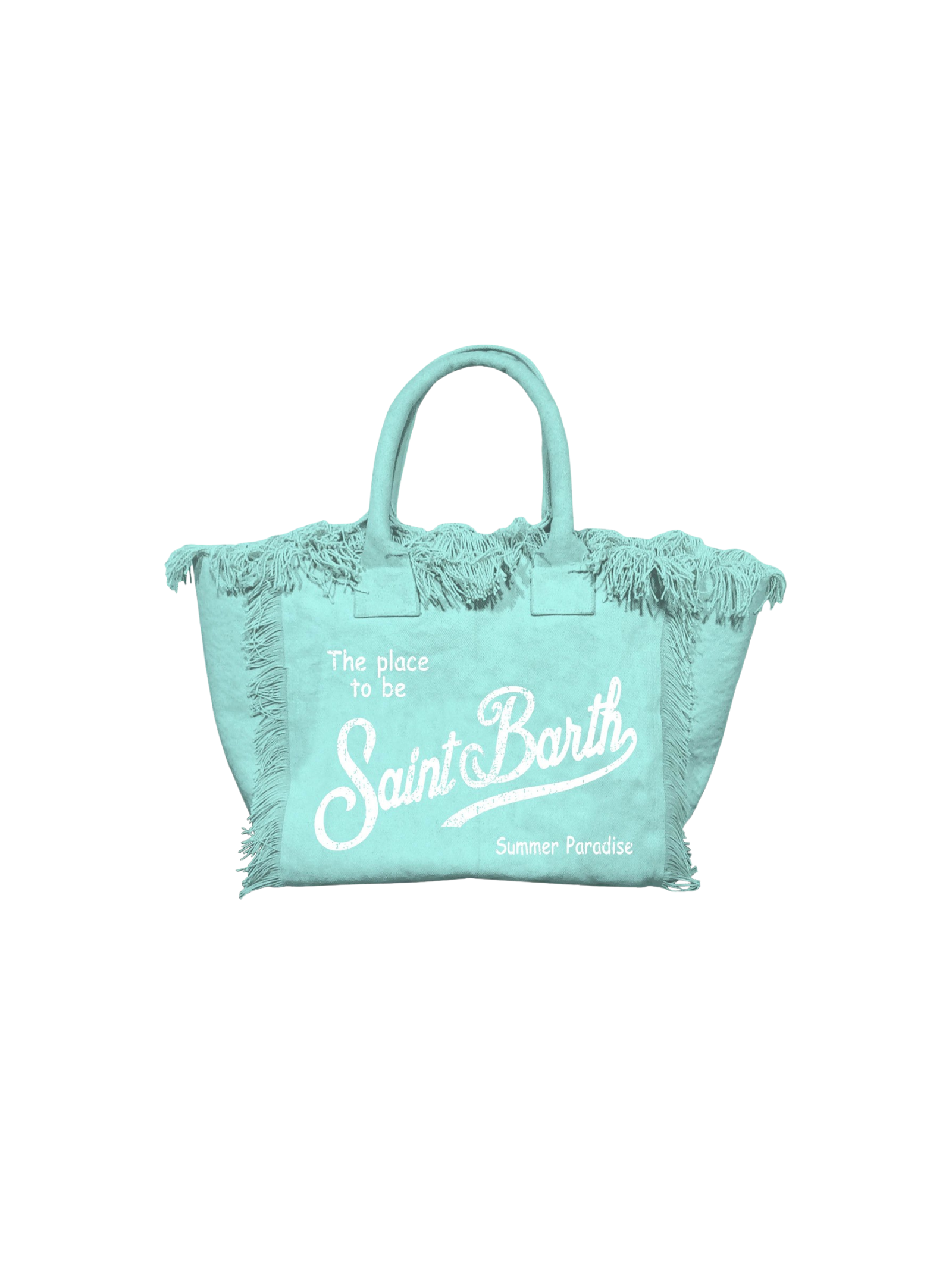 Borsa "vanity mini" Saint Barth turchese