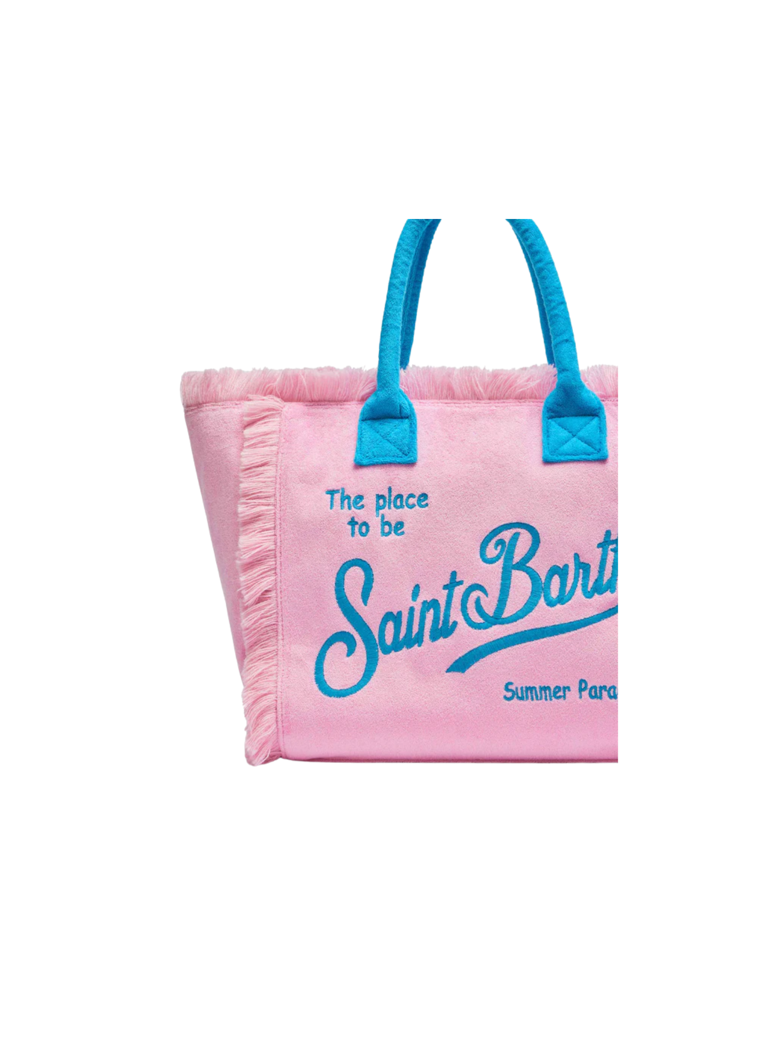 Borsa "vanity sponge" Saint Barth rosa